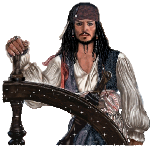 Jack Sparrow glittergif