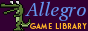 allegro game library 88x31 button