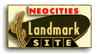 Neocities Landmark Site Award gif