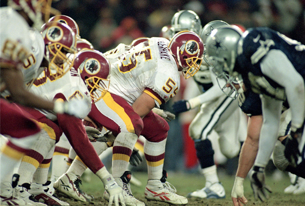 Redskins' last face off against the Cowboys at RFK Stadium