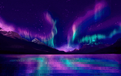 aurora borealis gif