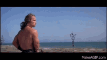 Conan the barbarian swinging sword in figure 8's
