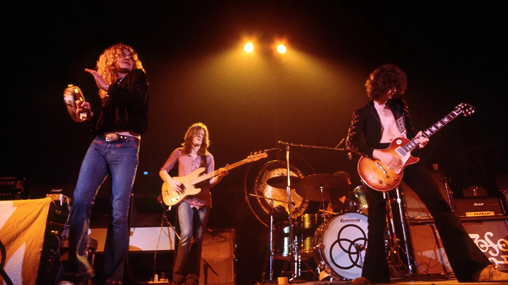 Led Zeppelin in concert