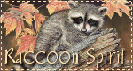 raccoon spirit blinkie gif