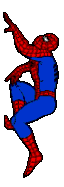 Spiderman climbing gif