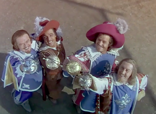 Three Musketeers 1948. All for one!