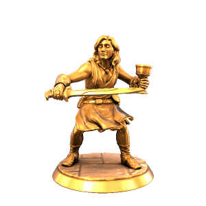 bronze Hero Forge mini