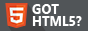 Got HTML5? 88x31 button