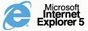 Microsoft Internet Explorer 5 88x31 button