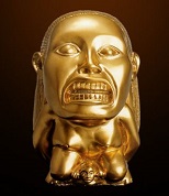 Golden idol from Raiders of the Lost Ark