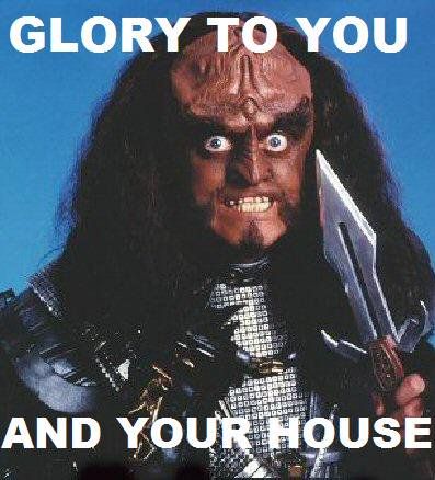 Glory to you and your house