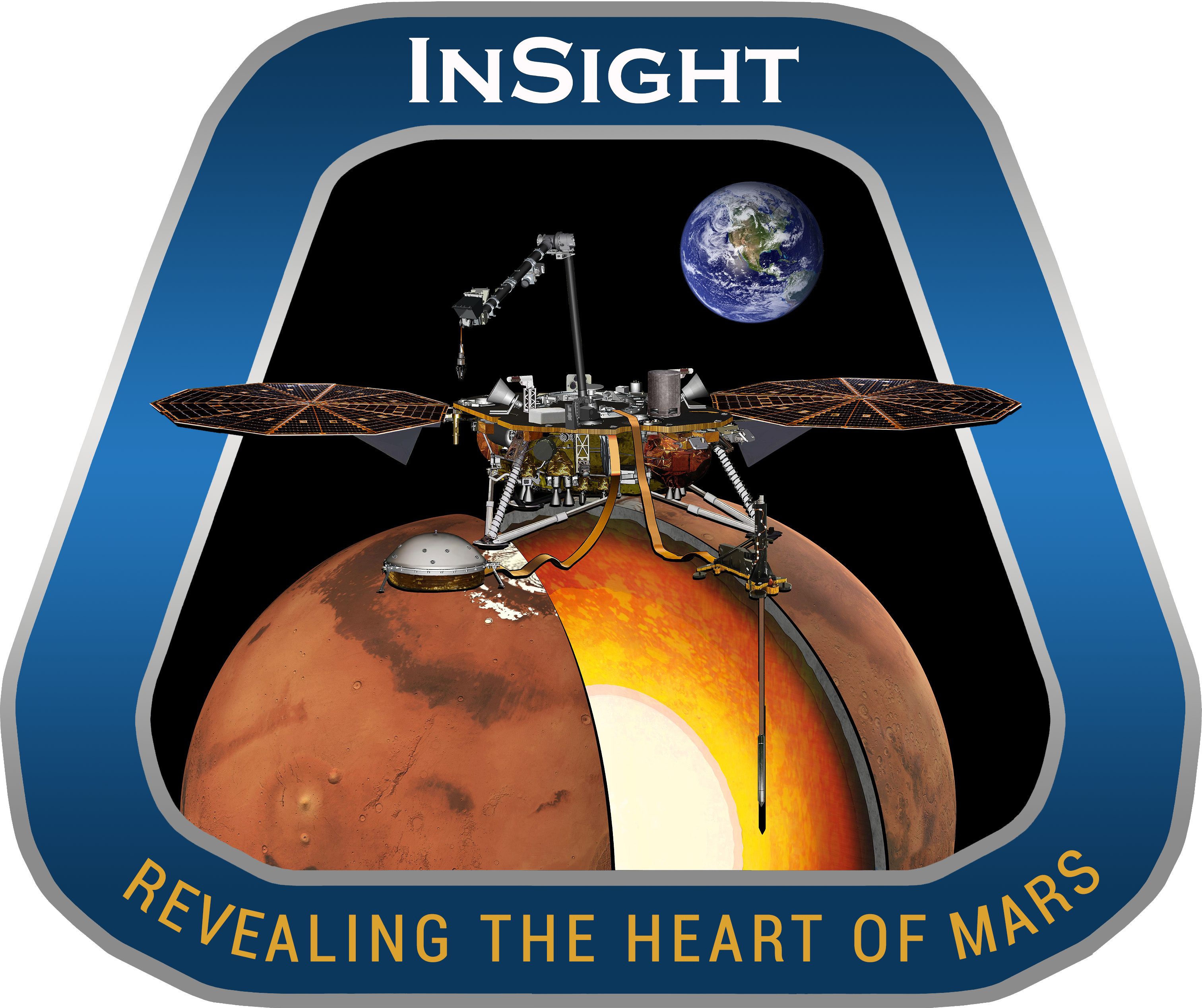 Mars Insight Lander Mission Patch