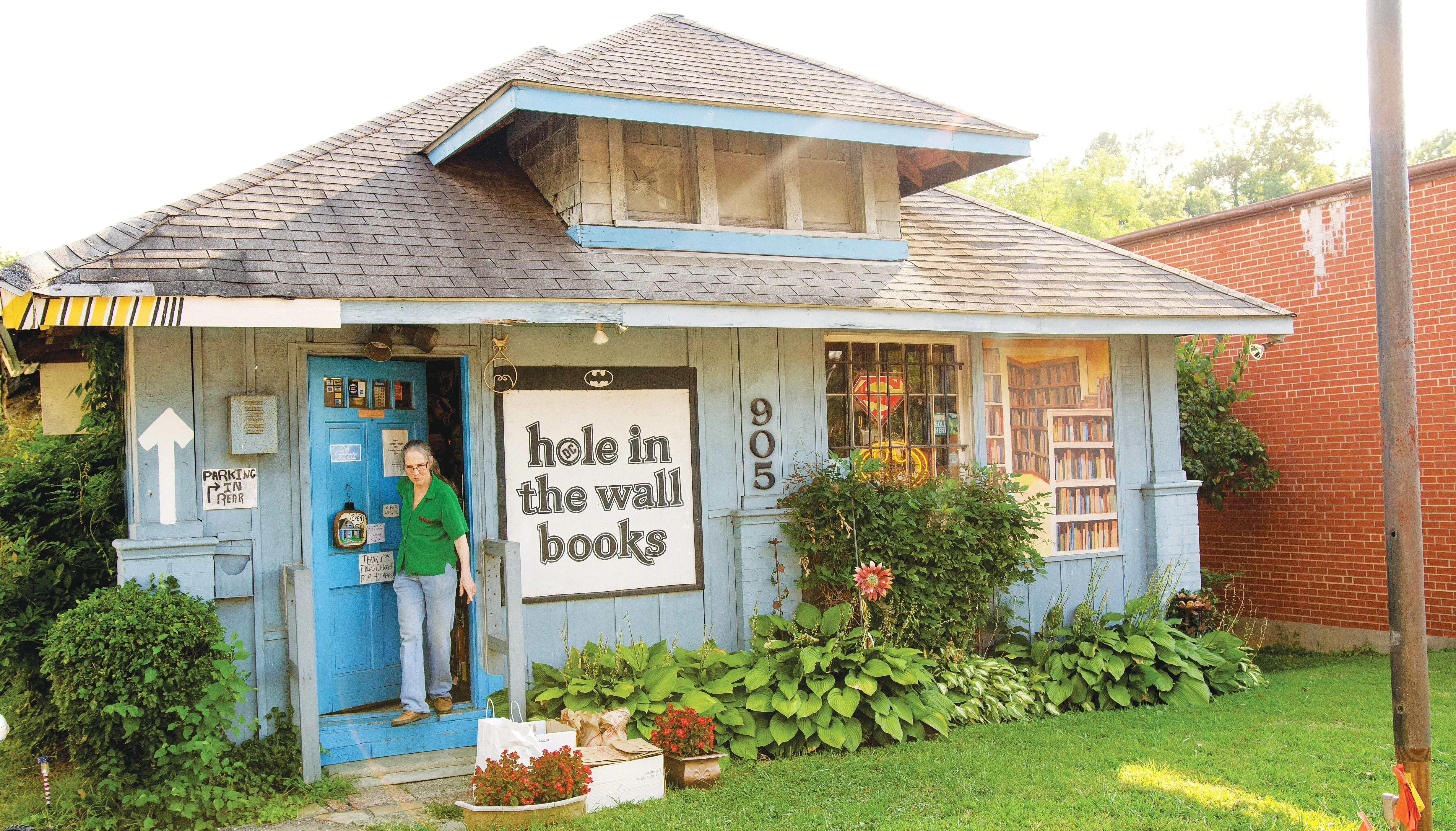 Hole in the Wall Books, used bookstore, Falls Church, VA